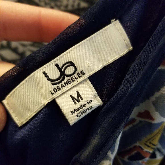 🌻3/$20 YA Los Angeles one shoulder aztec dress - Picture 2 of 6